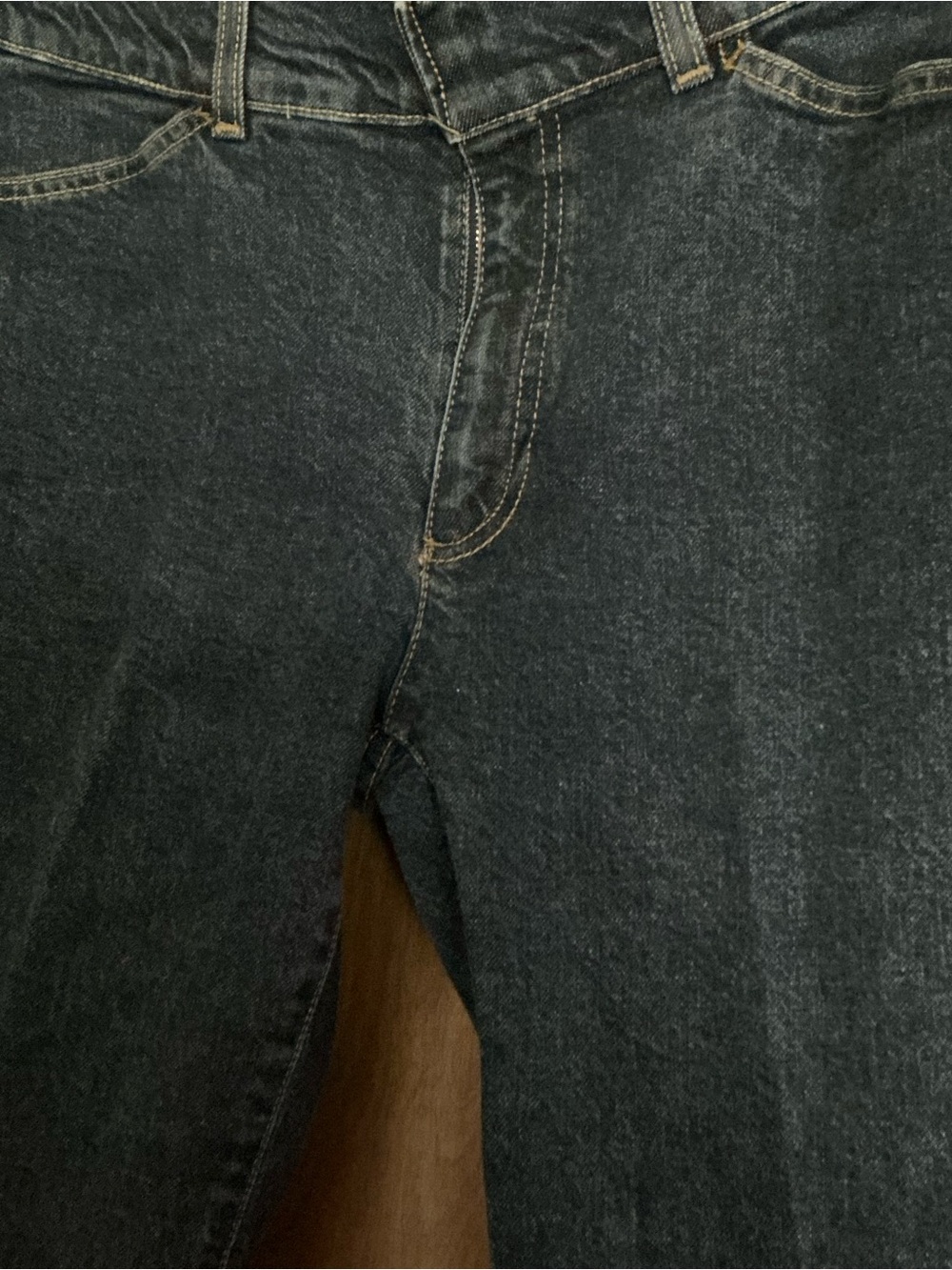Vintage Gap Hip Hugger Jeans Women Blue Stretch Denim Low Rise Y2K Hook N Eye 12 - Picture 2 of 13